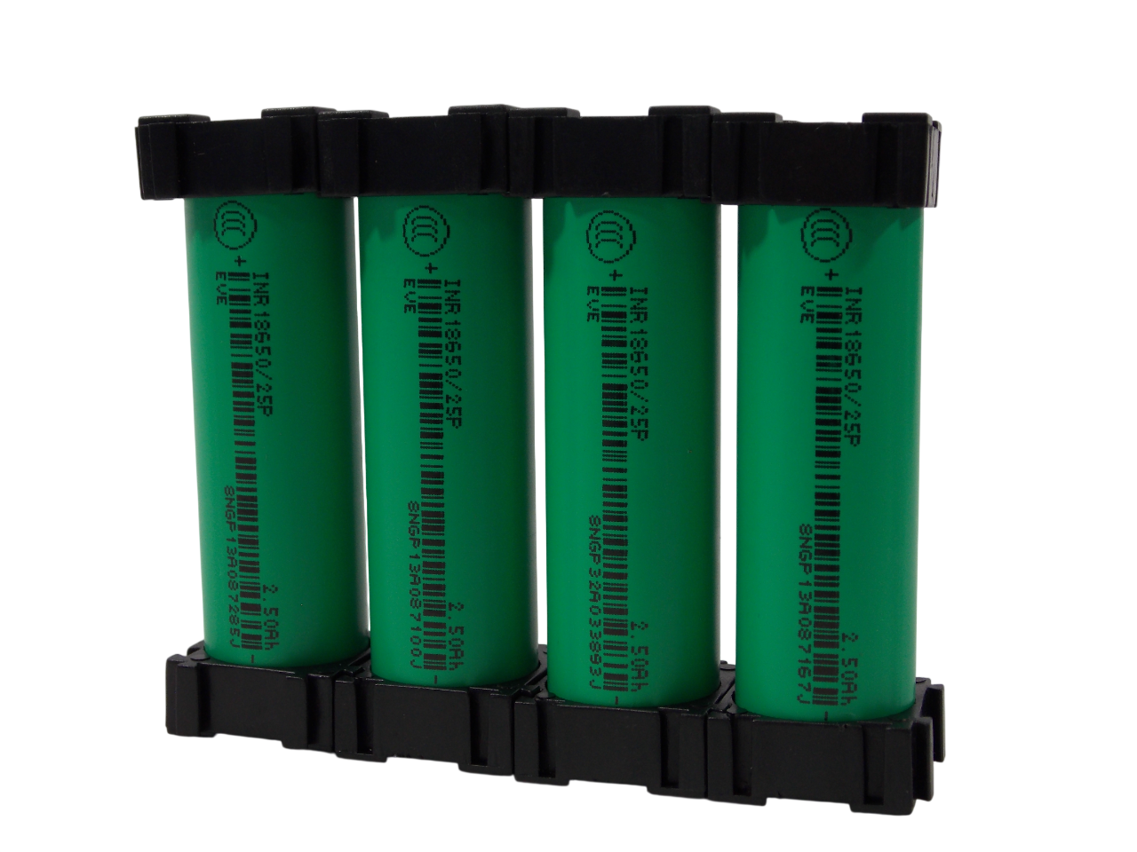 Крепеж / холдер / держатель типа 1*1 для аккумуляторов 18650