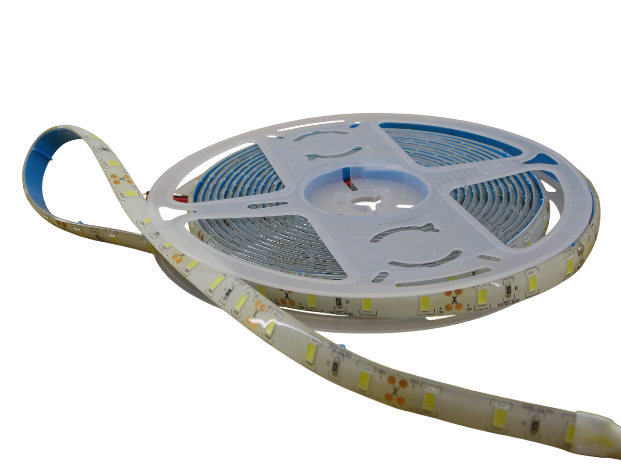 Светодиодная лента 12В - 60Led/м - 14.4Вт/м белая 6000К