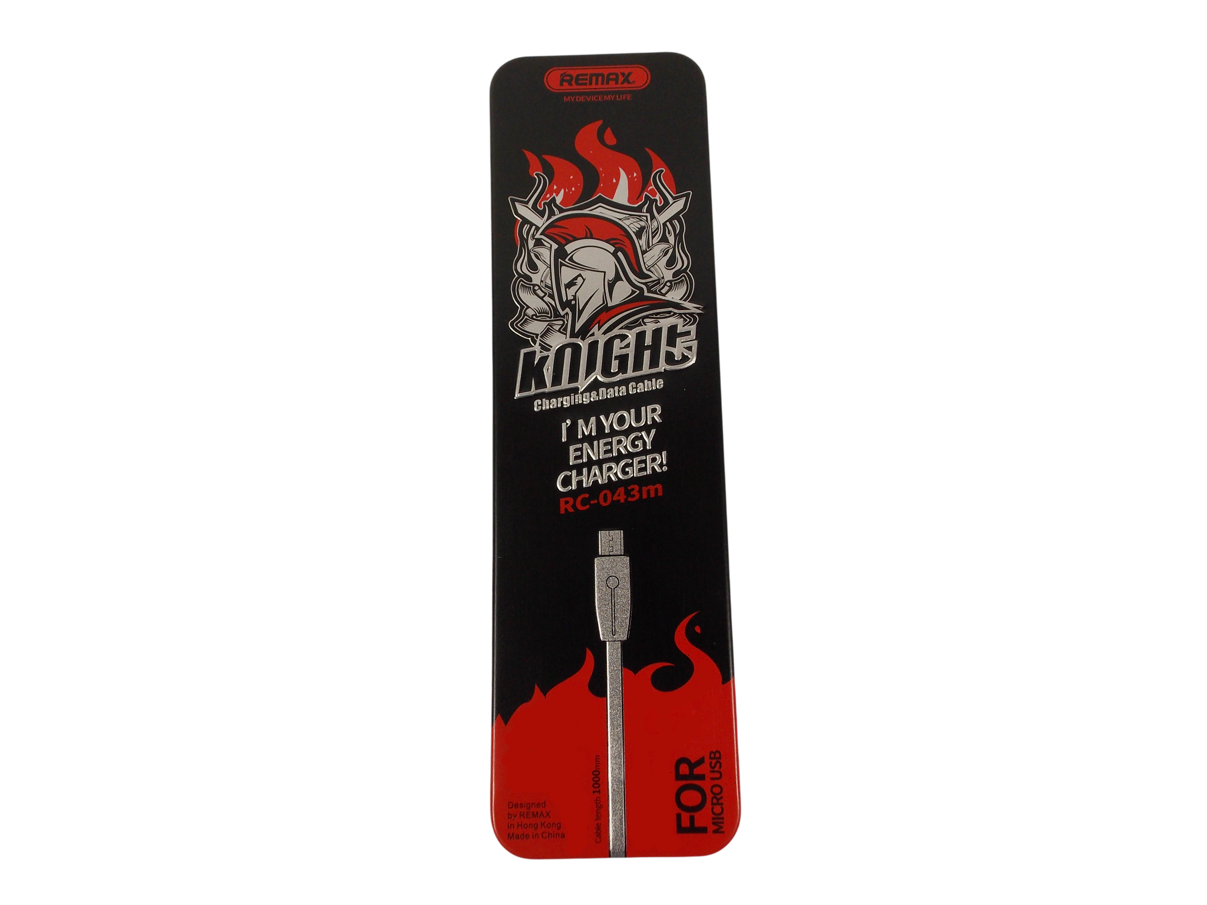 Кабель Remax  RC-043m / дата кабель / USB-А - microUSB