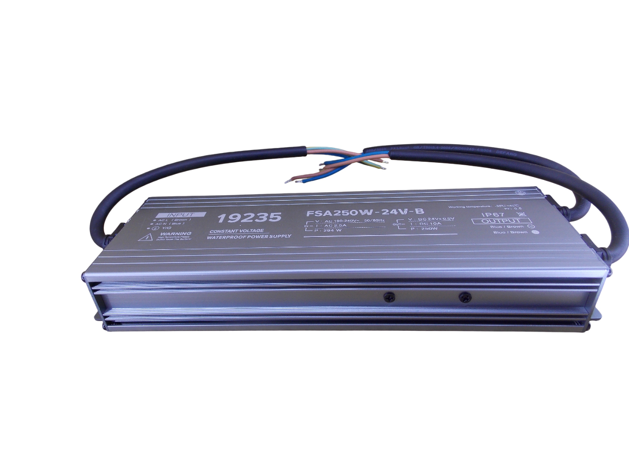 Блок питания FSA  24B - 10A - 250Вт  IP67