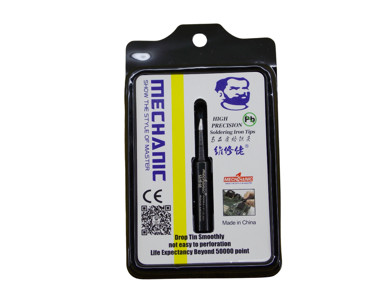 Жало для паяльника Mechanic  900M-T-2.4D конус с двусторонним срезом 2.4мм 