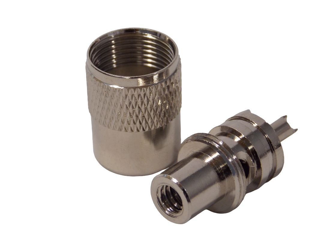 Штекер UHF на кабель RG - 58 под накрутку