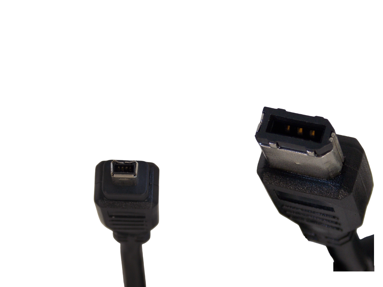 Шнур FireWire IEEE1394 6pin на 4pin / 3 метра / черный