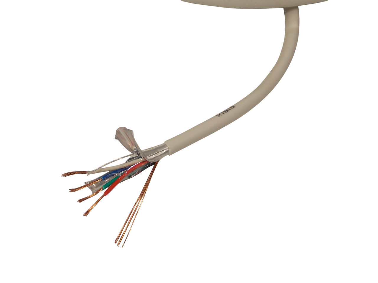 Сигнальный кабель - alarm 4 х 7 / 0.2 мм ССА / экранированный / 100 метров