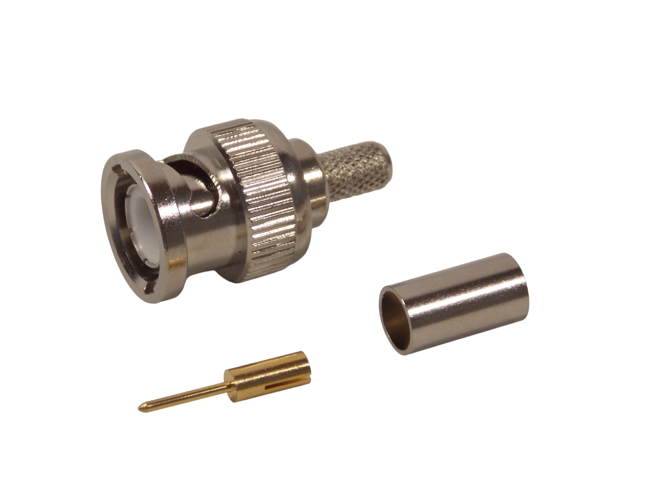 Штекер BNC на кабель RG - 58 / обжимной