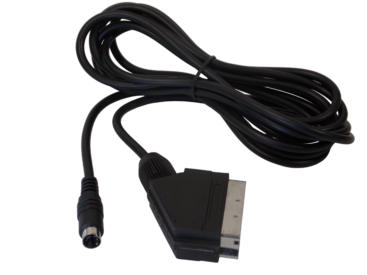 Шнур SCART на S - Video 4pin / 1.5 метра / черный