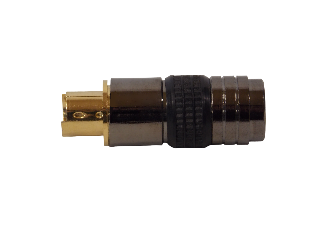 Штекер S - Video 4pin  металл / позолоченный