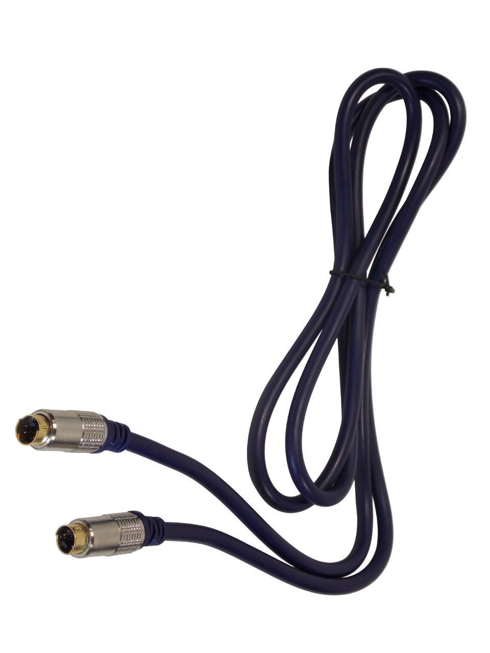 Шнур S - Video 4pin на S - Video 4pin / 1.5метра / синий