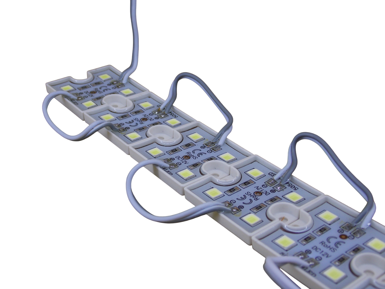  Светодиодный модуль 12В - 0.8 Вт  5054 4Led