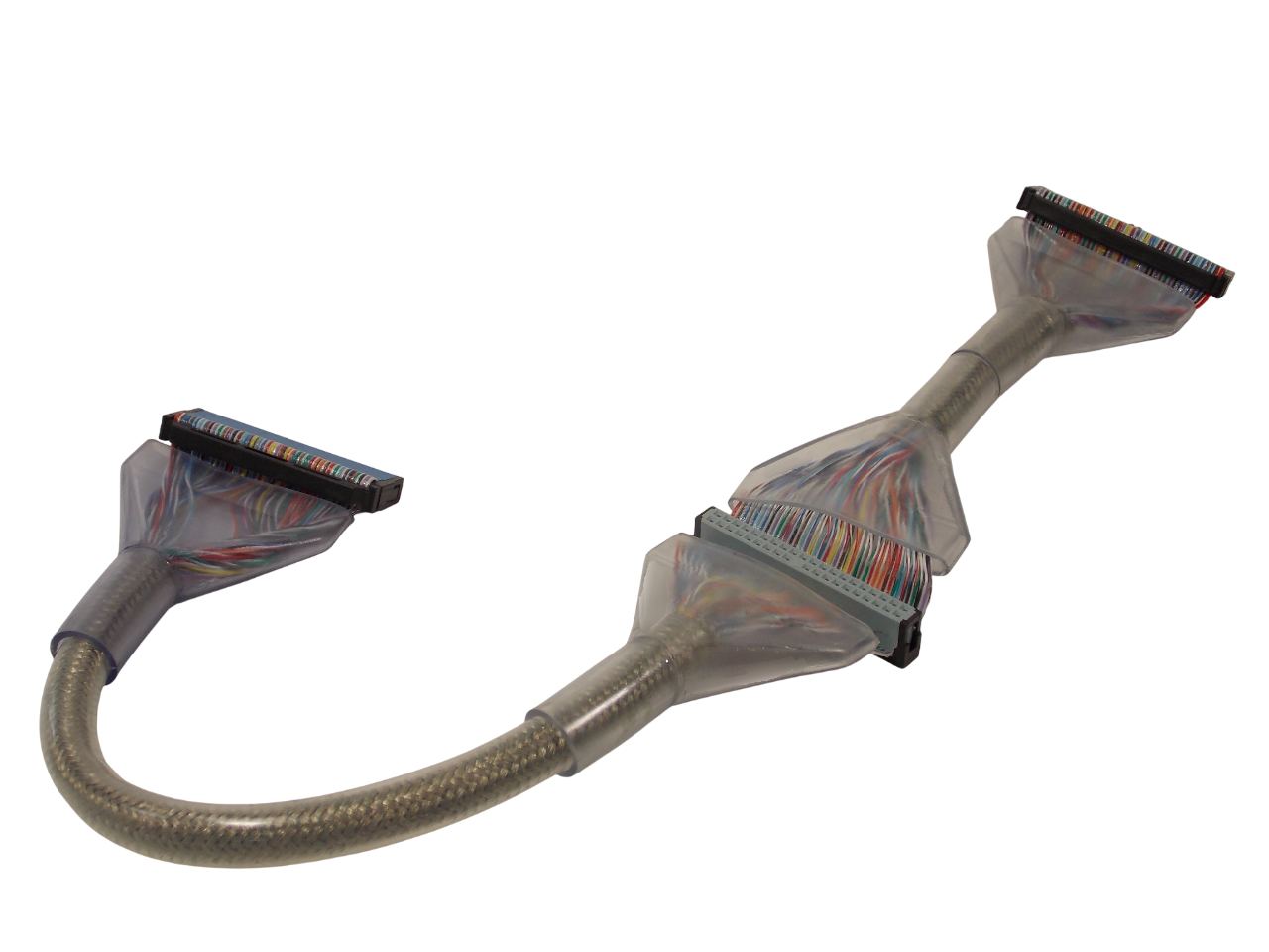 Шнур ATA133 ROUND круглый / 0.45 метра / серый