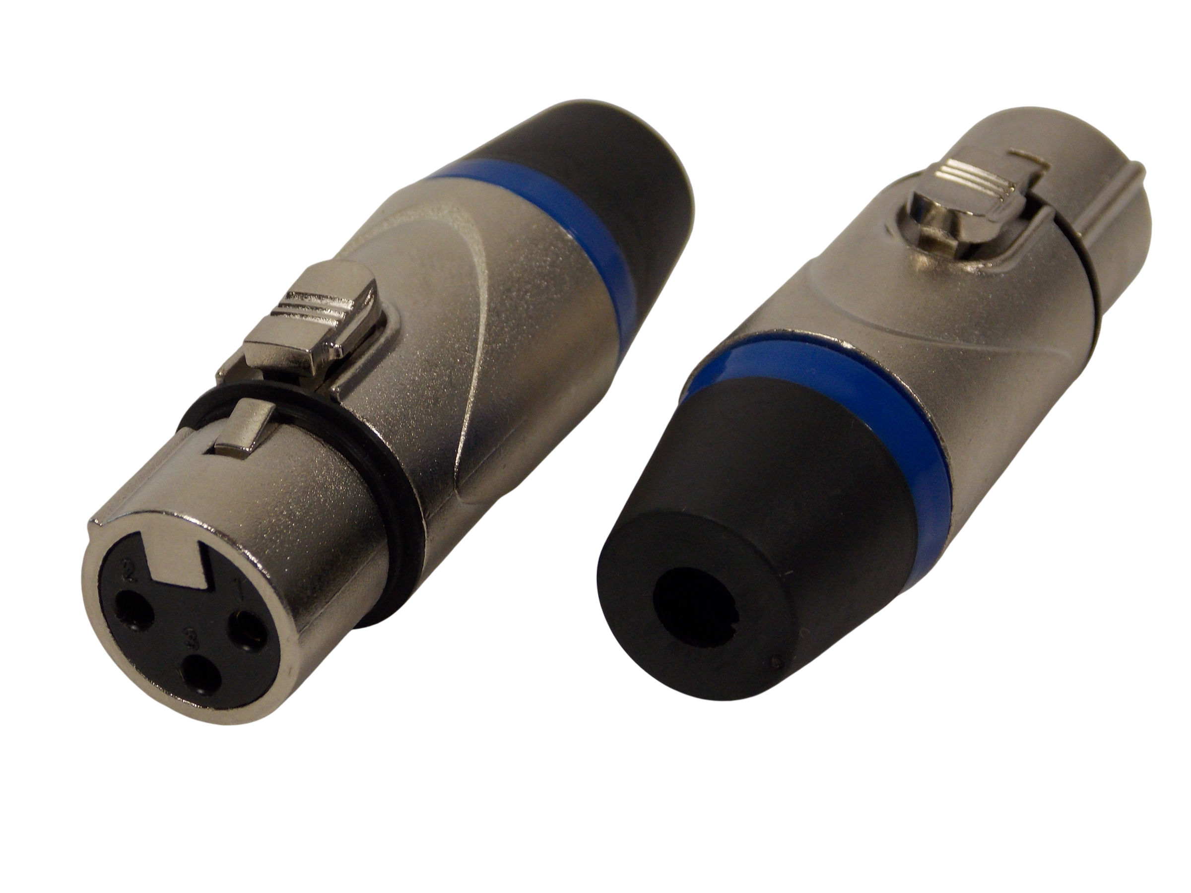 Гнездо микрофонное 3pin XLR / YLA 227 на кабель / металл