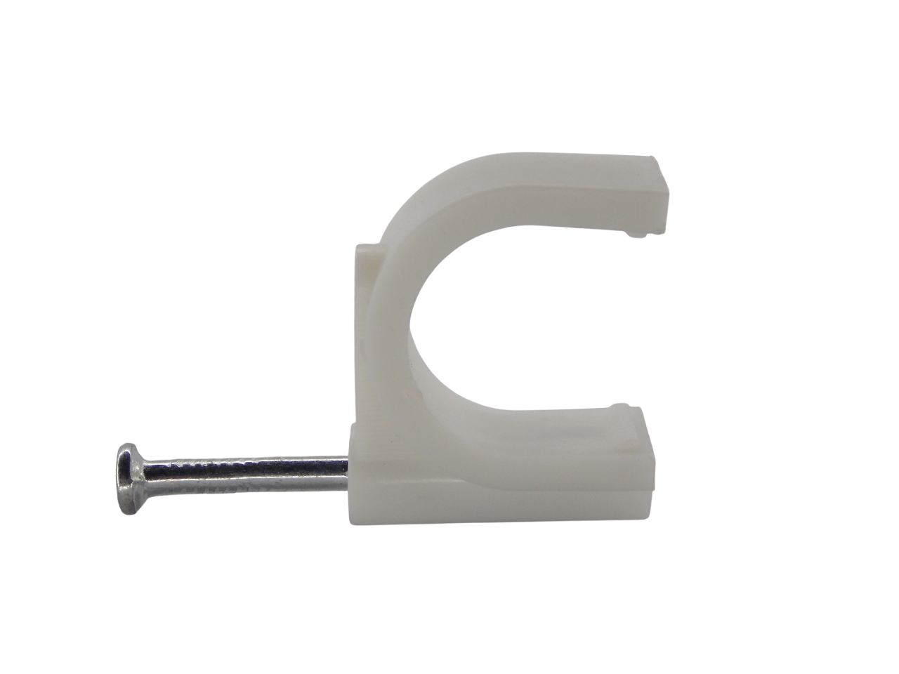 Крепеж для кабеля круглый 18мм / 100 штук