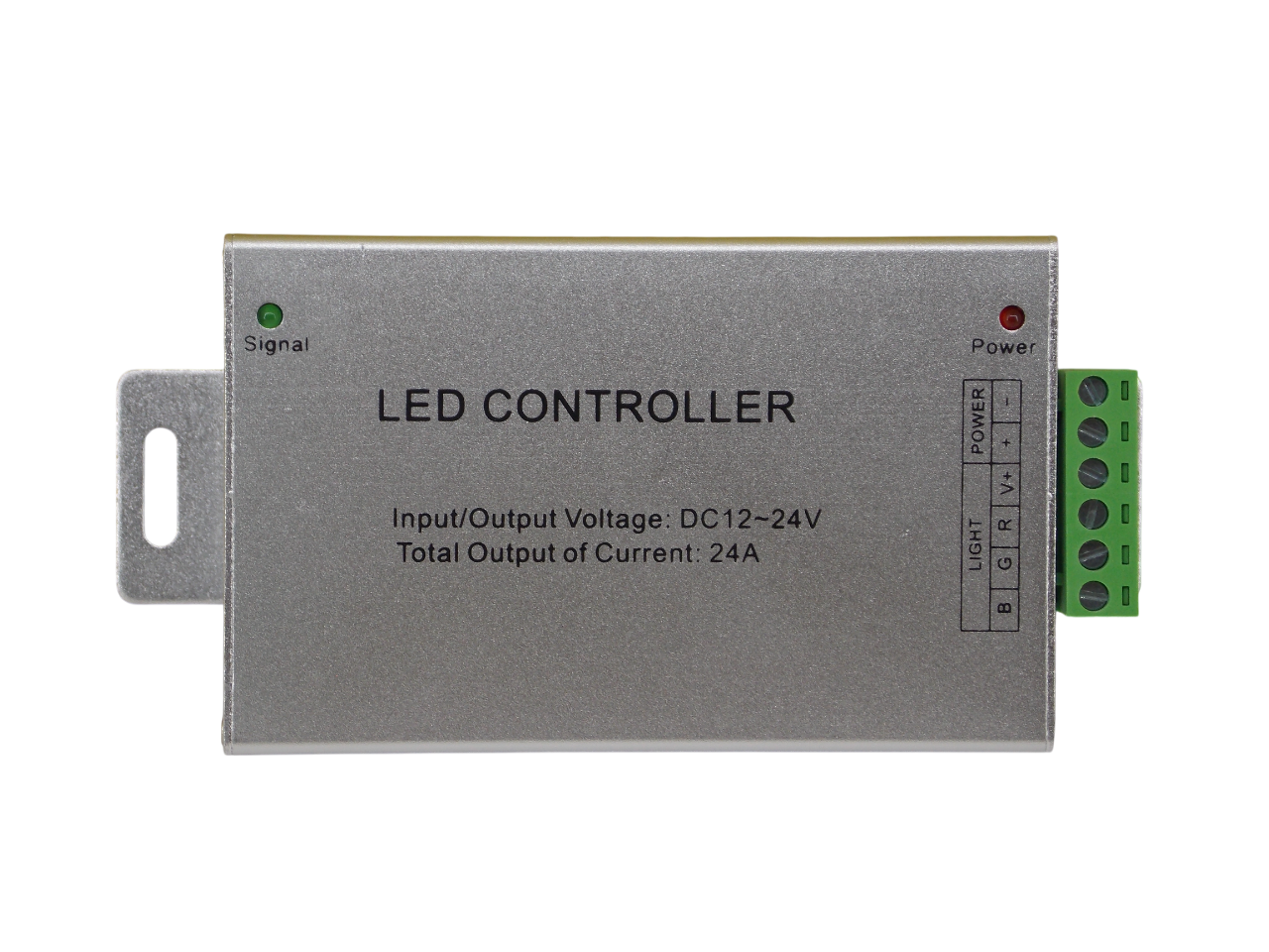 Контроллер для RGB ленты 12/24В - 24А c пультом  