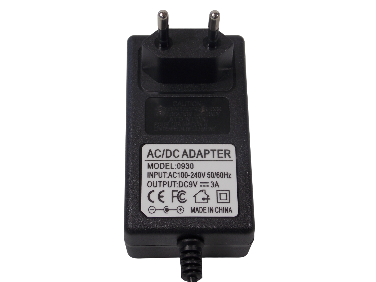 Блок питания 9В - 3А - 27Вт размер штекера 5.5*2.5мм