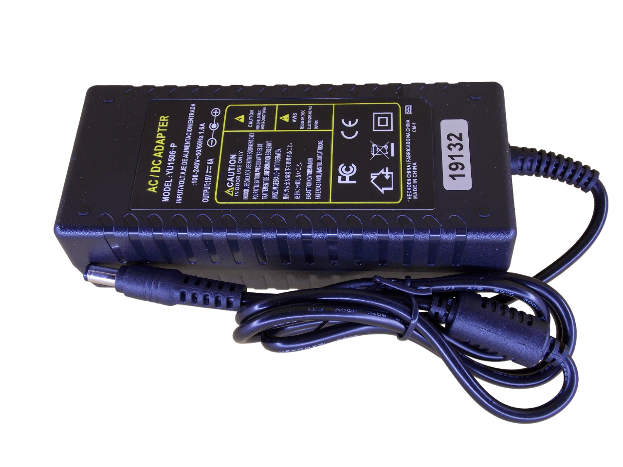 Блок питания  15В - 6A - 90Вт размер штекера 5.5*2.5мм 