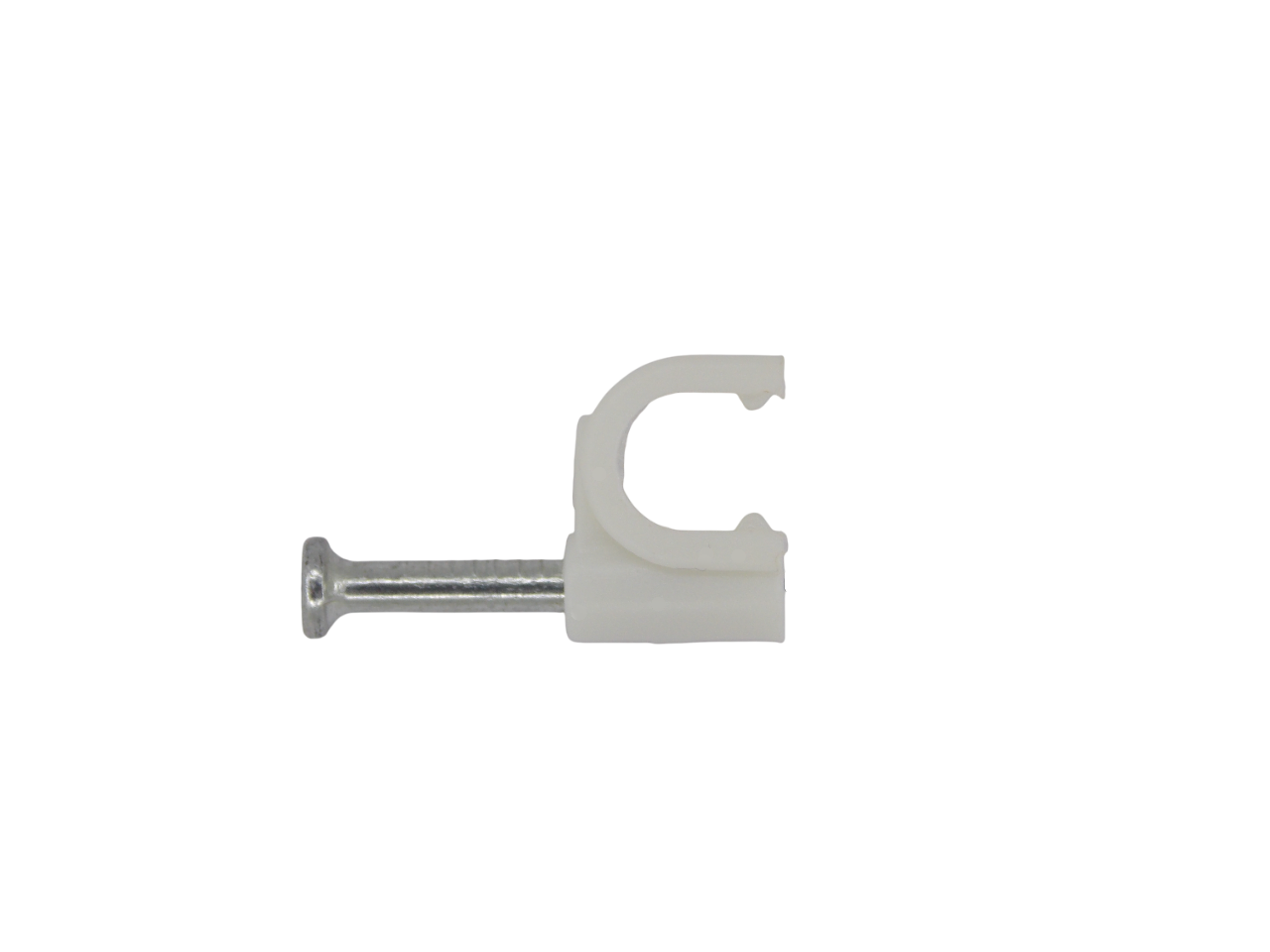 Крепёж  для кабеля  круглый 5мм / 100штук