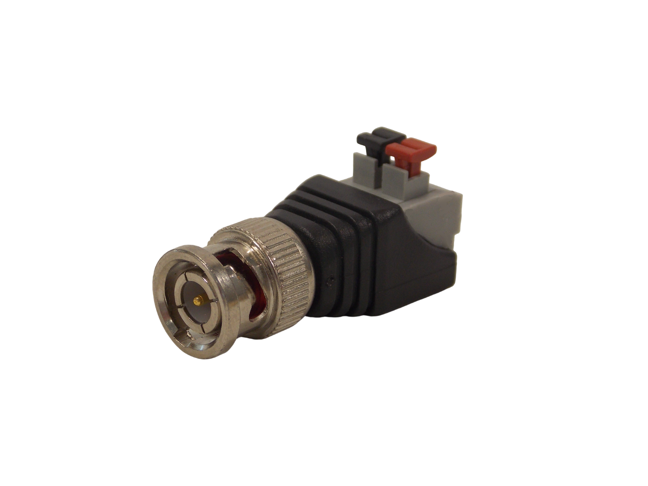 Штекер BNC  2pin с пружинным зажимом