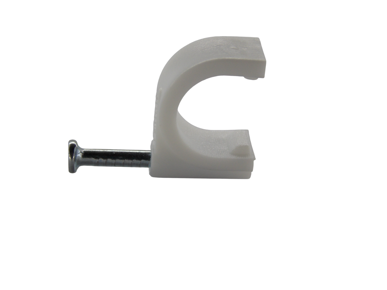 Крепёж для кабеля круглый 10мм / 100 штук