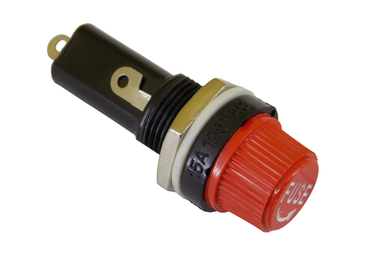 Держатель предохранителя 6х30мм монтажный 