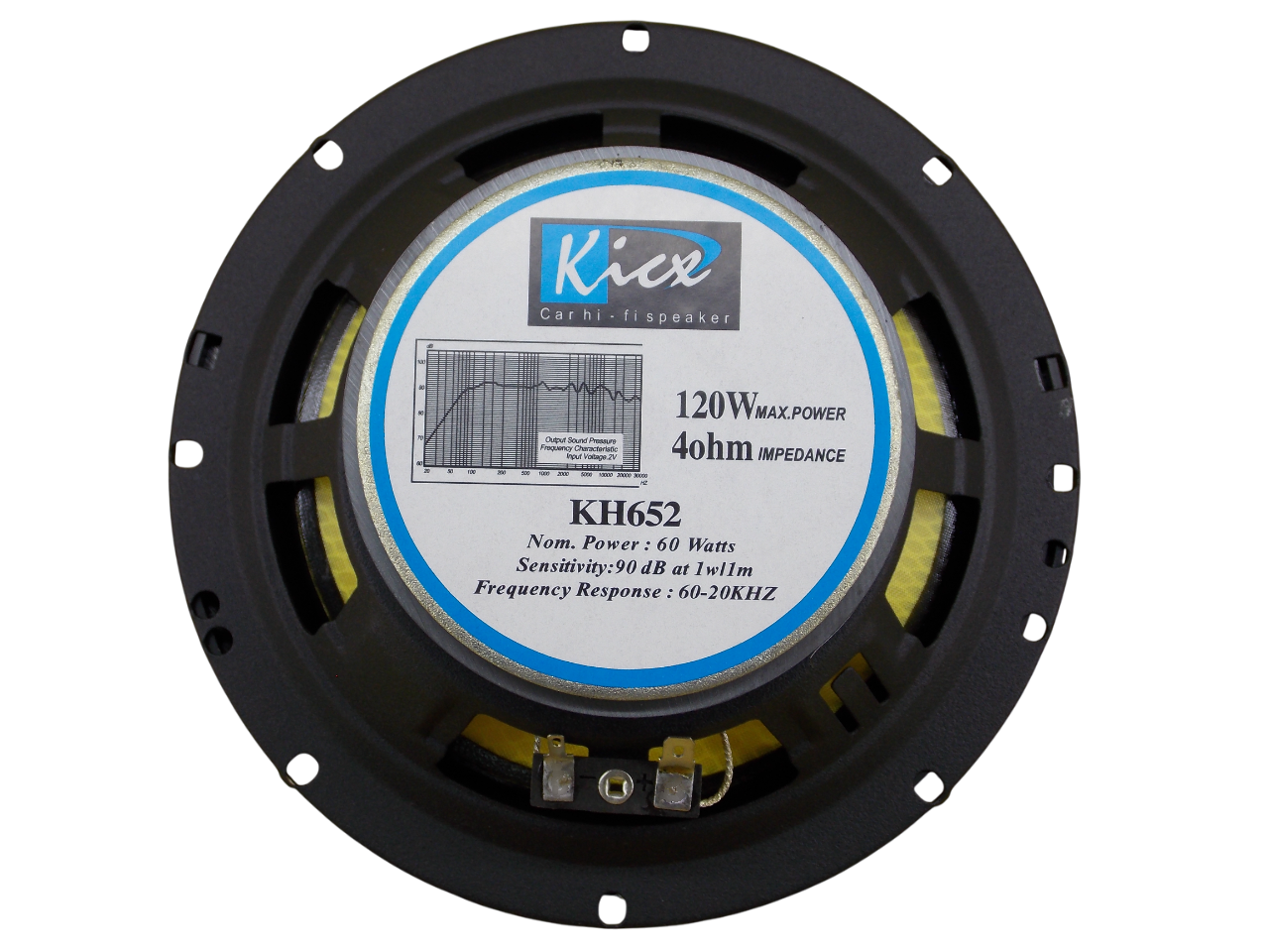 Автомобильные  динамики Kicx KH - 652 6.5 дюймов 