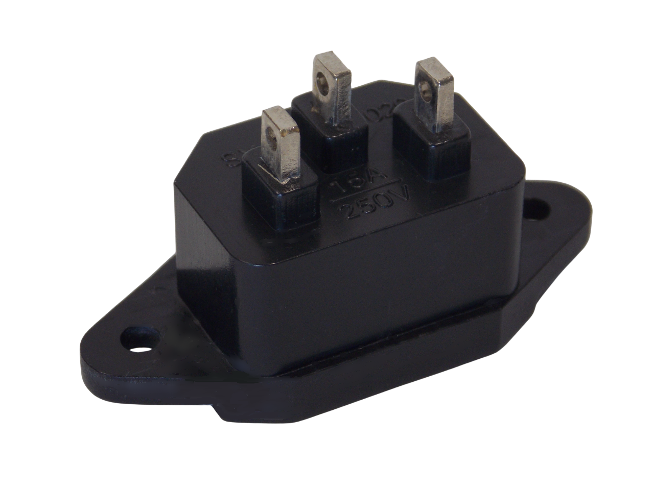 Штекер  сетевой  компьютерный на панель