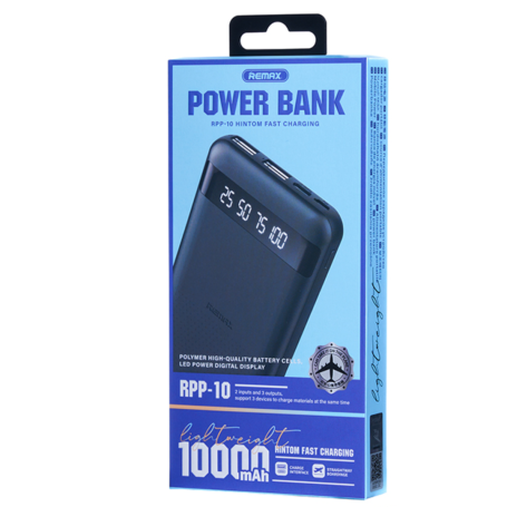 Power Bank Remax RPP-10 10000мА/ч