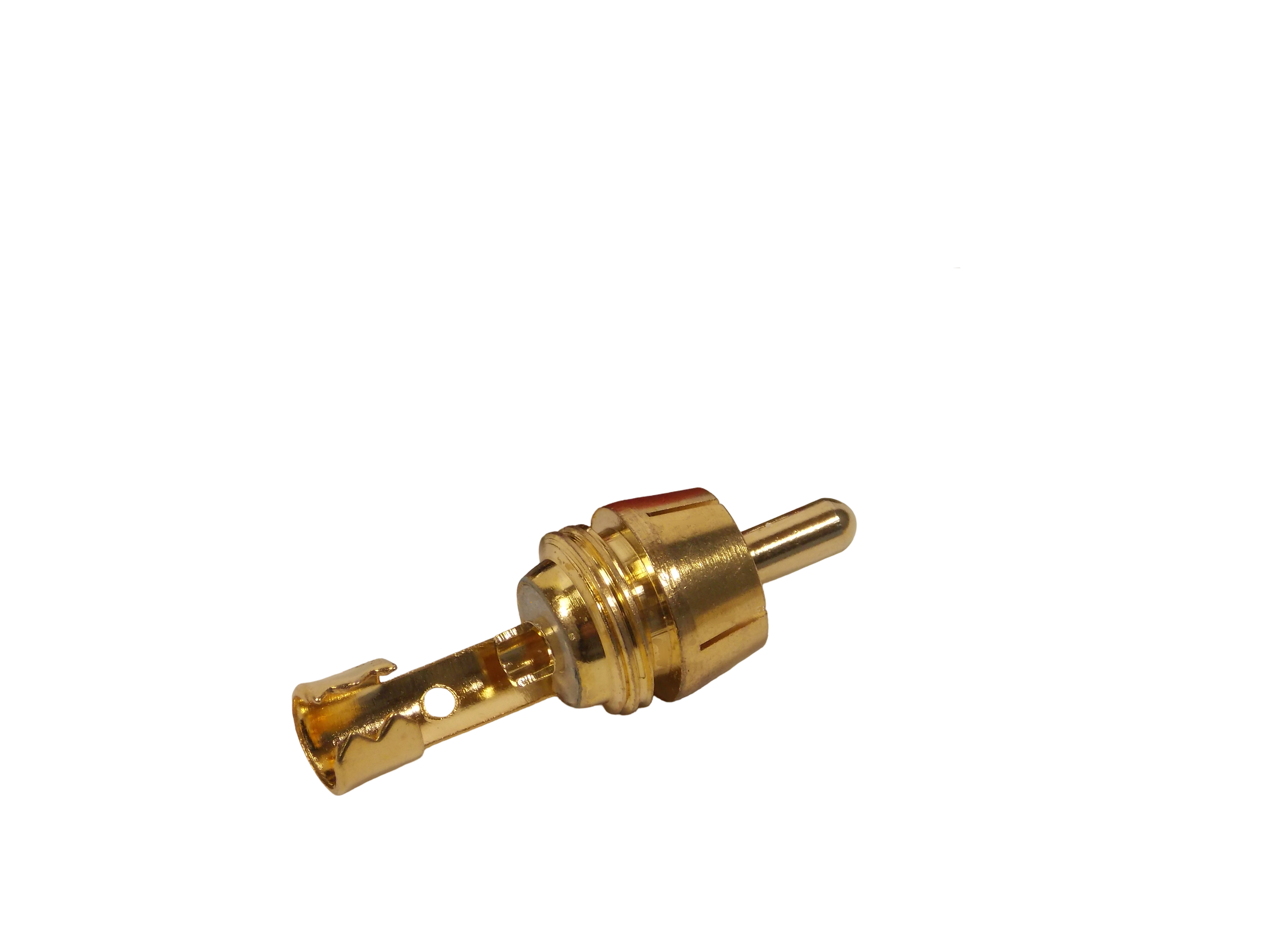 Штекер RCA / тюльпан / металл /  красный / зеленый