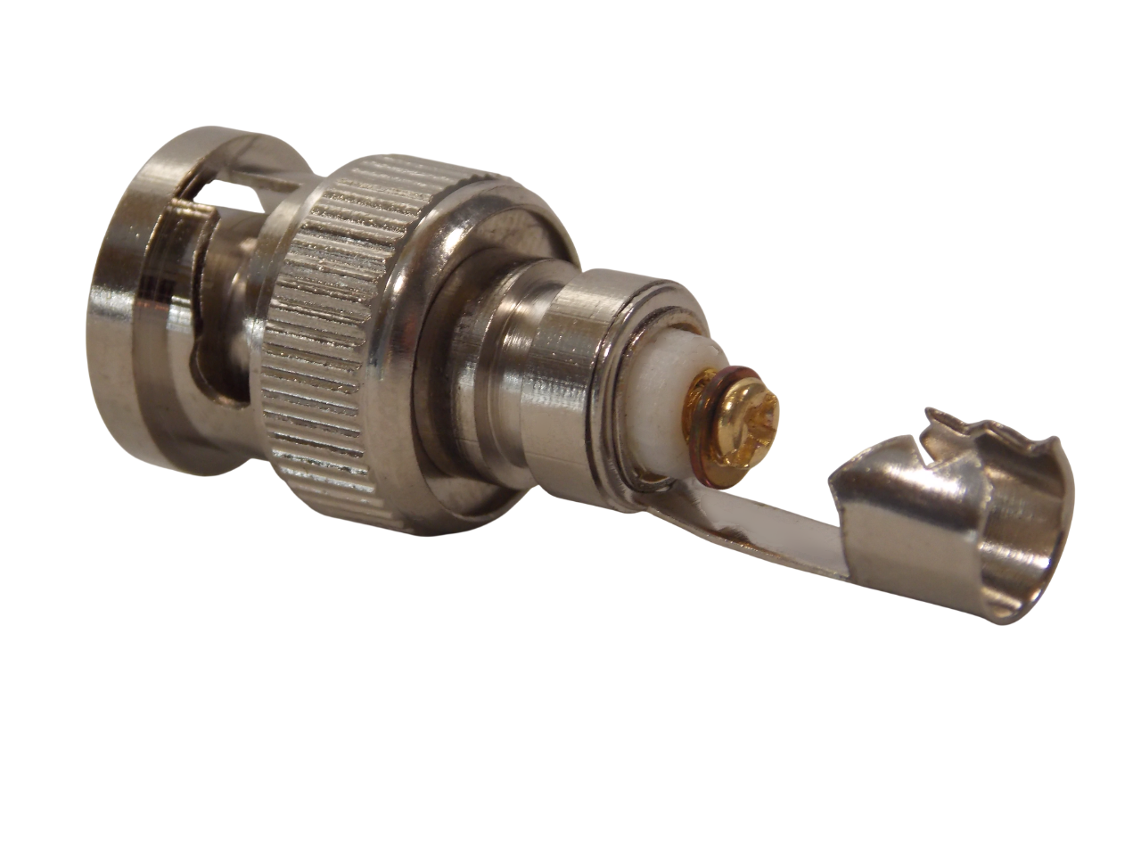 Штекер BNC на кабель под винт с колпачком