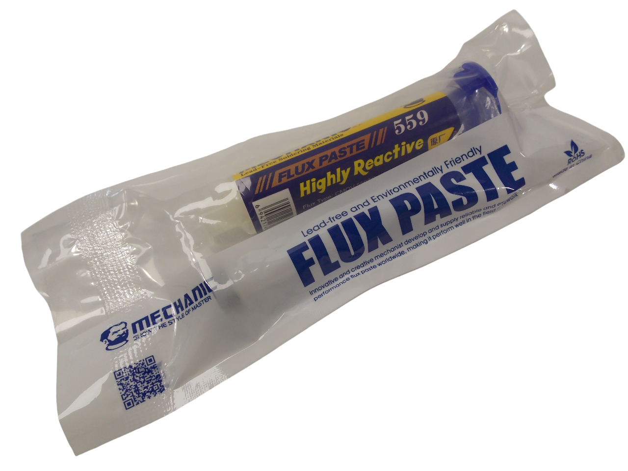 Флюс  для пайки MECHANIC 559 высокоактивный / 10 мл в шприце