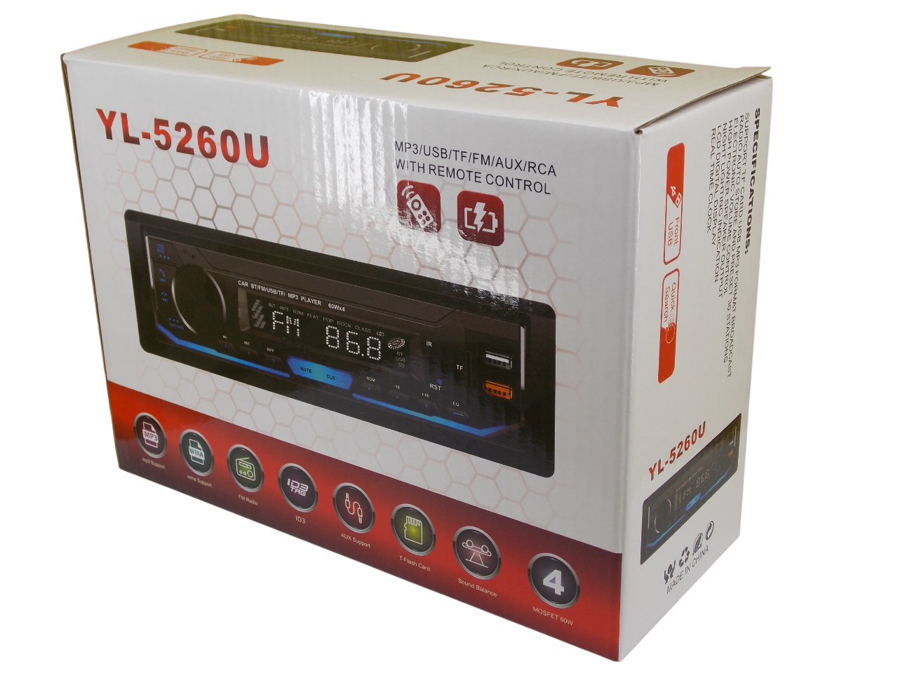 Автомагнитола  YL - 5260U Mp3