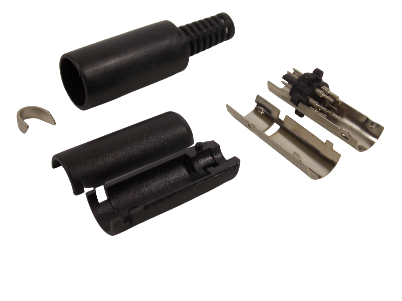 Штекер mini DIN 7pin / пластик