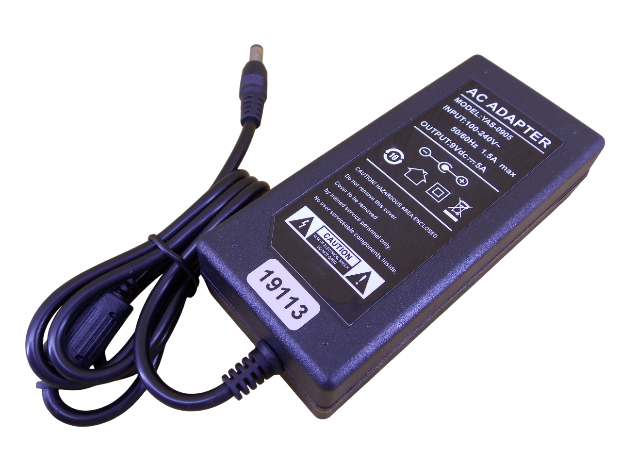 Блок питания 9В - 5A - 45Вт размер штекера 5.5*2.5мм