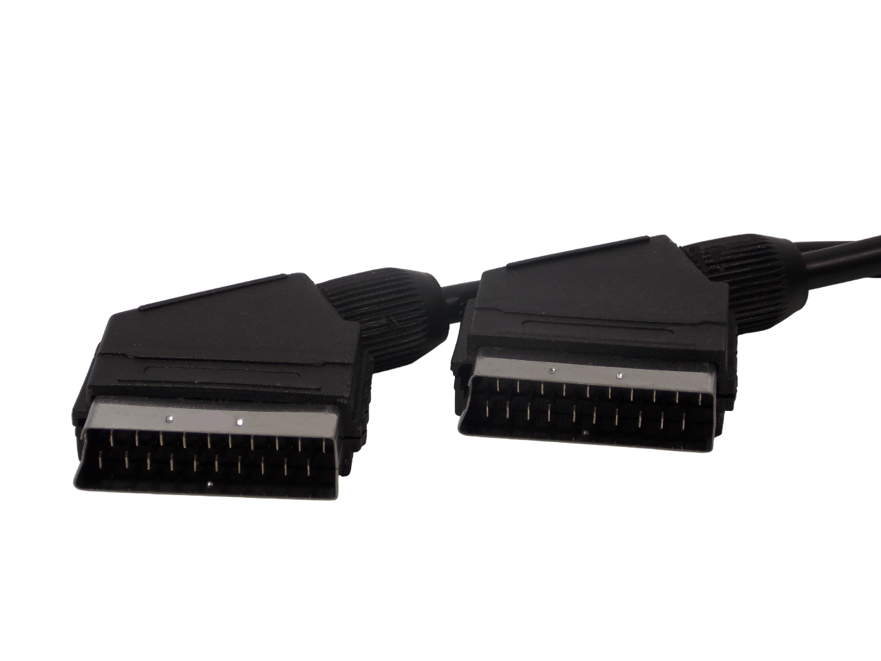 Шнур  SCART 9рin - на SCART 9рin / 3 метра / черный