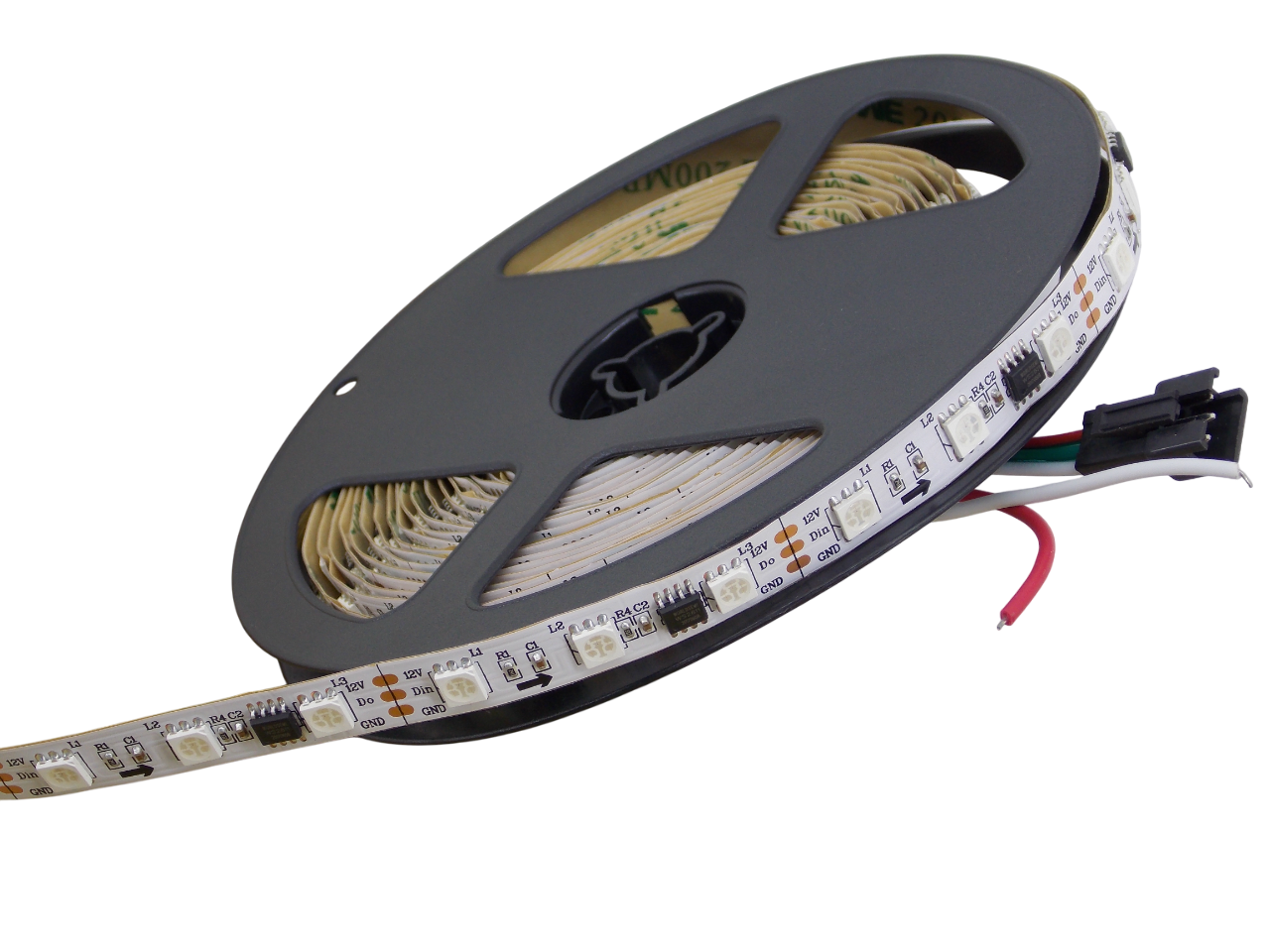 Светодиодная лента 12В - 60Lеd/м - 14.4Вт/м адресная лента
