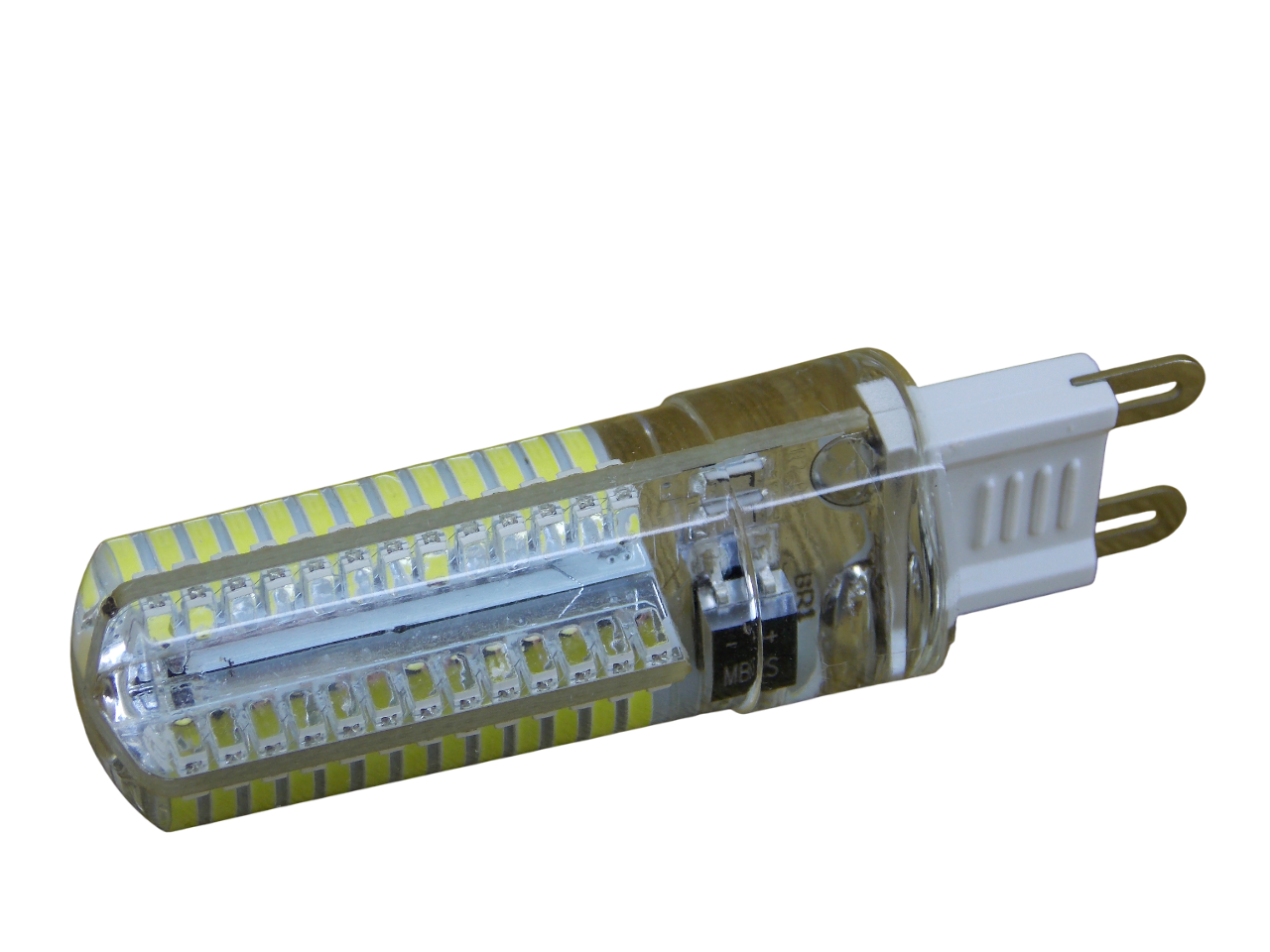 Светодиодная лампа G9 220В - 4.5Вт  6000К  104Led