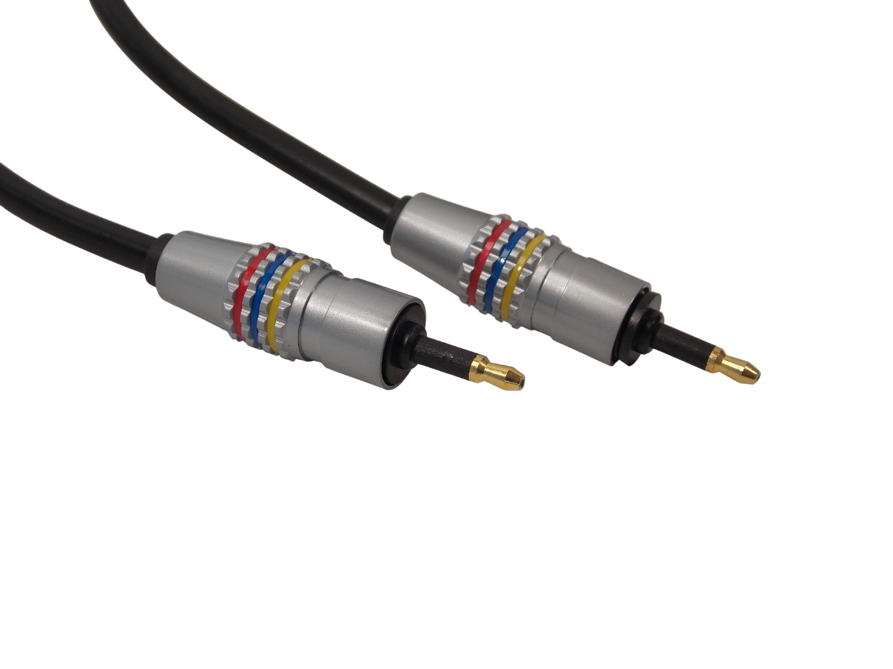 Шнур оптический mini plug - mini plug / 5мм /  1.8 метра