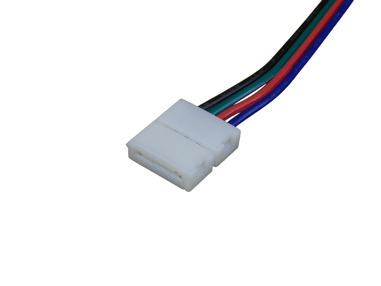 Коннектор для гибкого соединения светодиодной RGB ленты шириной 10мм