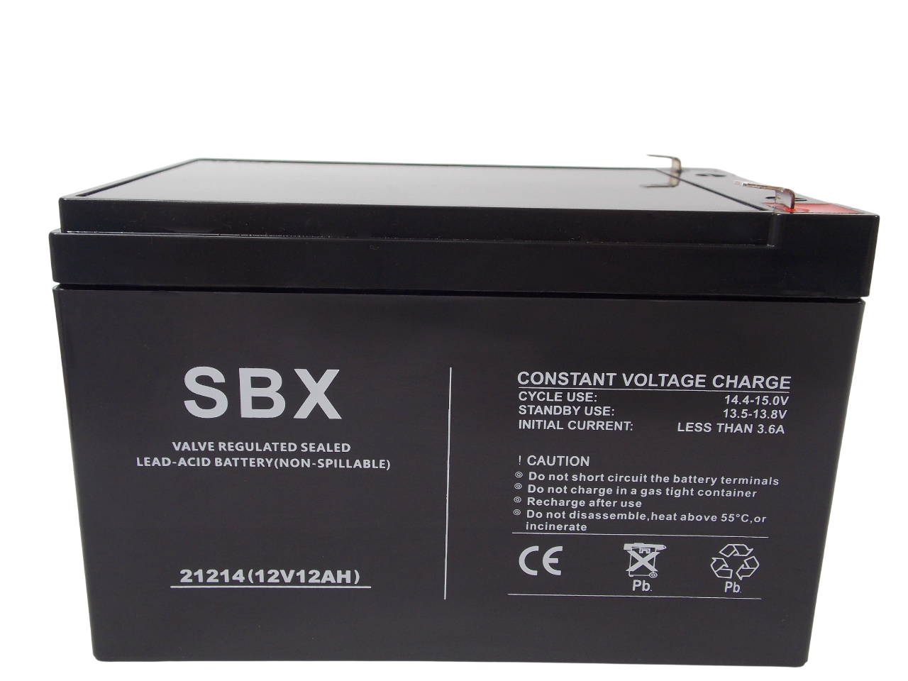 Свинцово - кислотный аккумулятор 12В - 12 А/ч