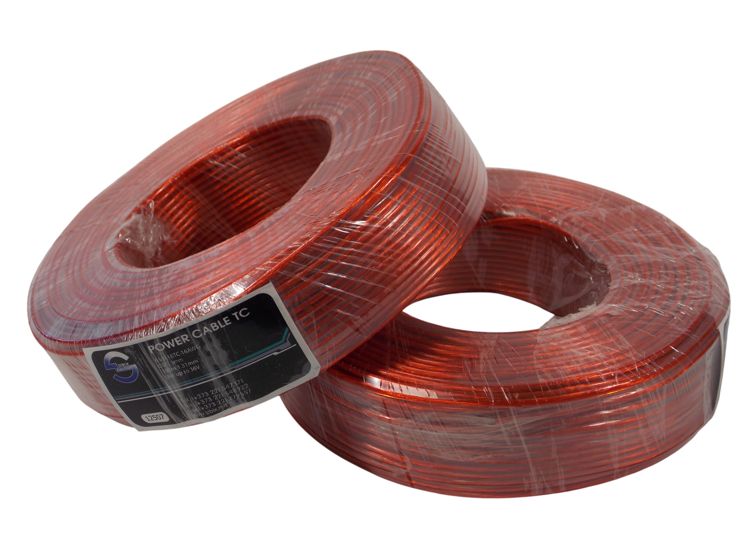 Кабель питания 65 / 0.16ТС 16AWG / 1.31мм² / 100 метров