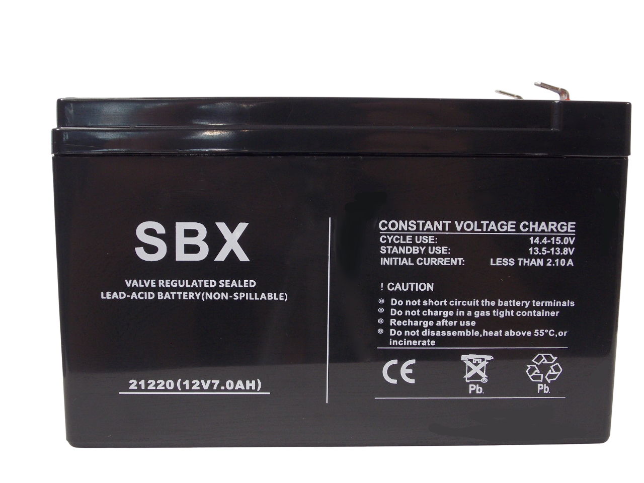 Свинцово - кислотный аккумулятор 12В - 7А/ч