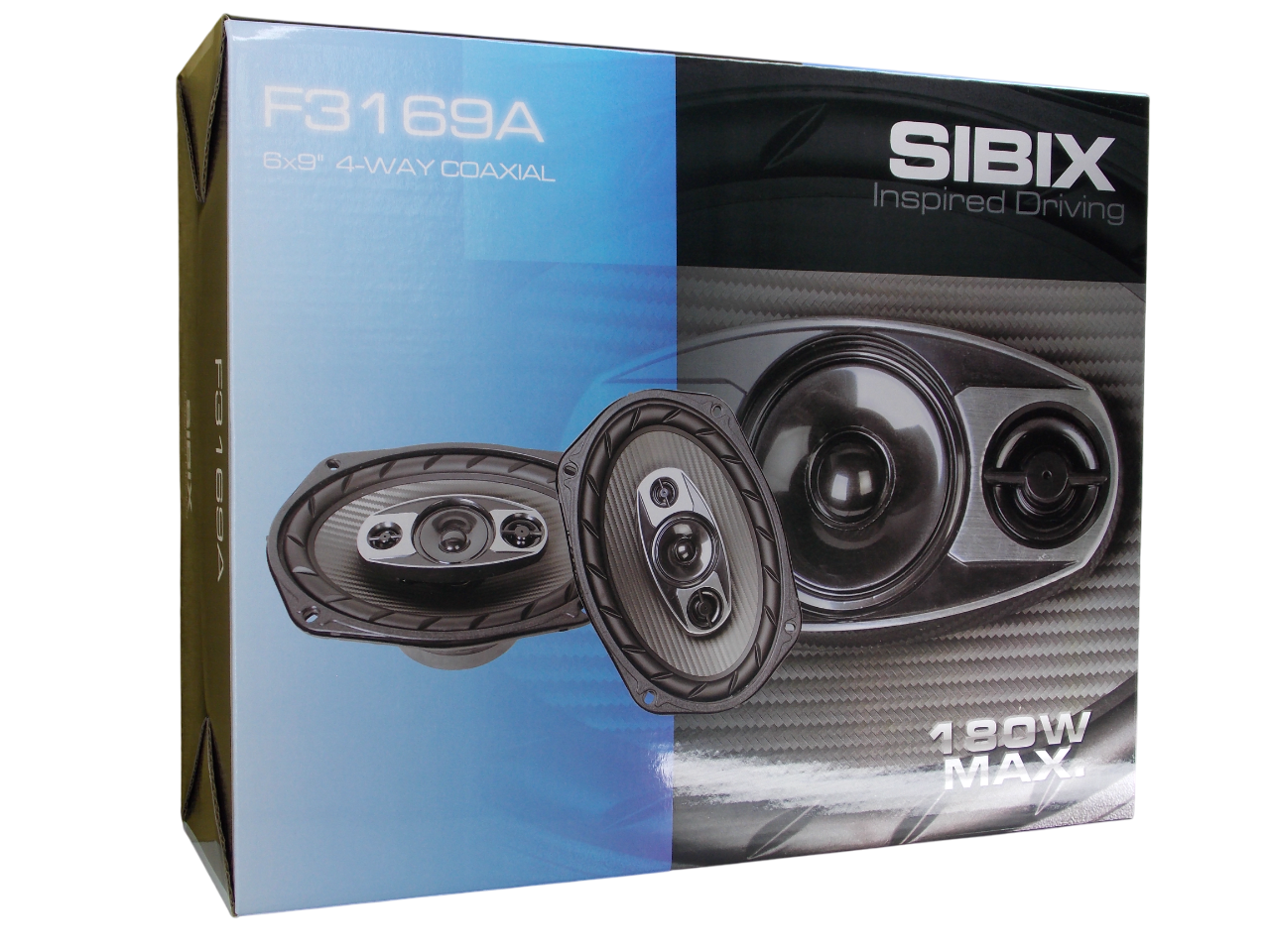 Автомобильные динамики "SIBIX" F3169A  6х9 дюймов 