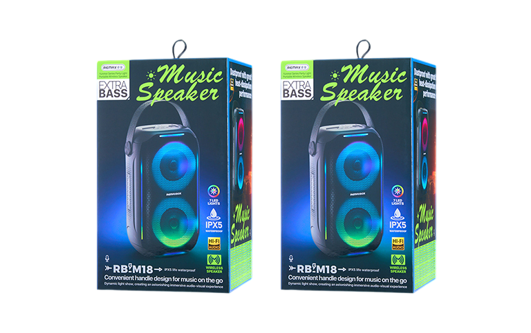 Беспроводная портативная колонка Remax RB-M18 