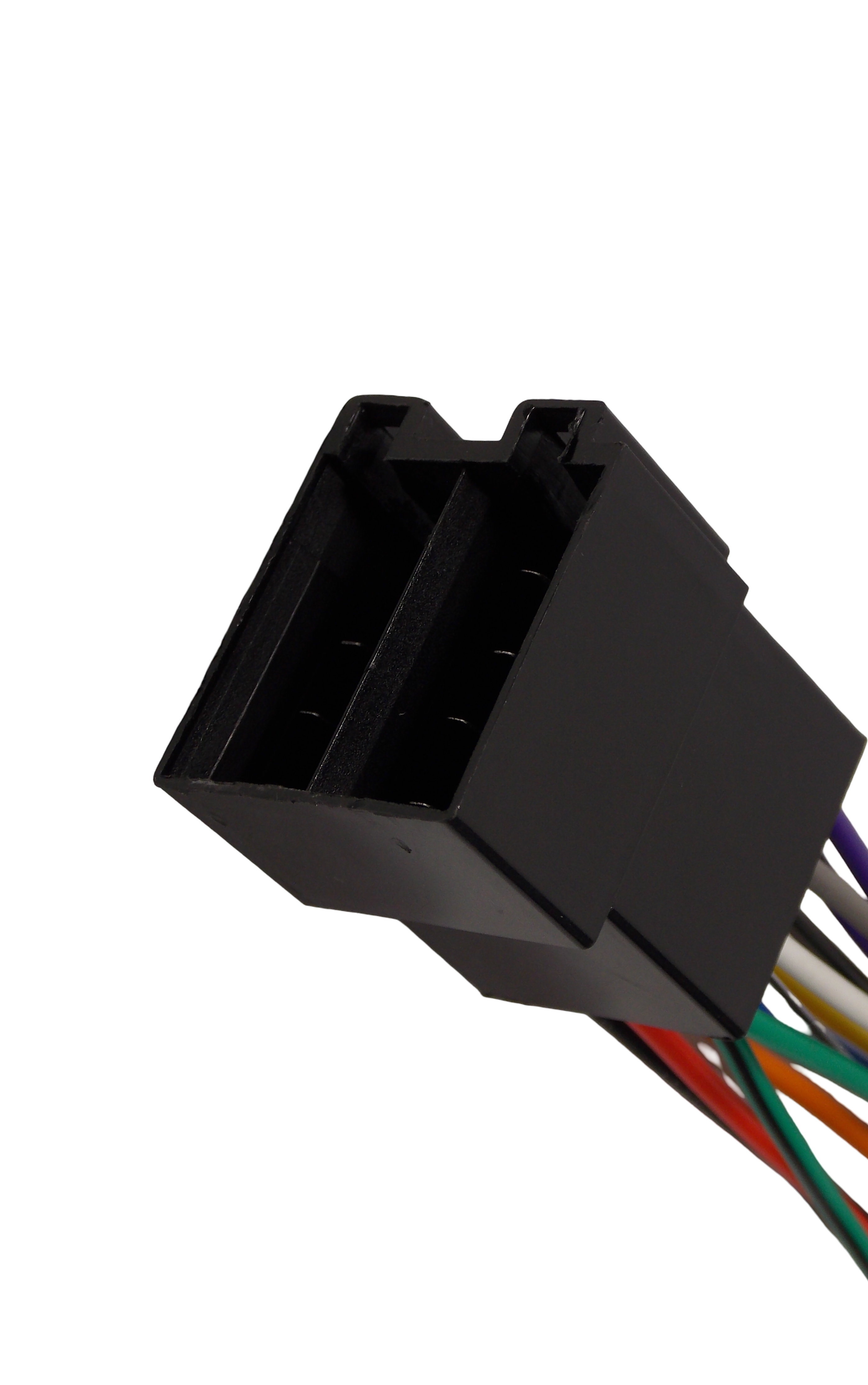 Штекер автомобильный сдвоенный  питание и акустика