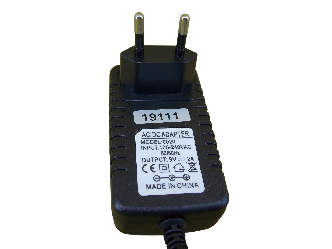 Блок питания 9В - 2А - 18Вт размер штекера 5.5*2.5мм