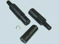 Гнездо MINI DIN 6pin на кабель