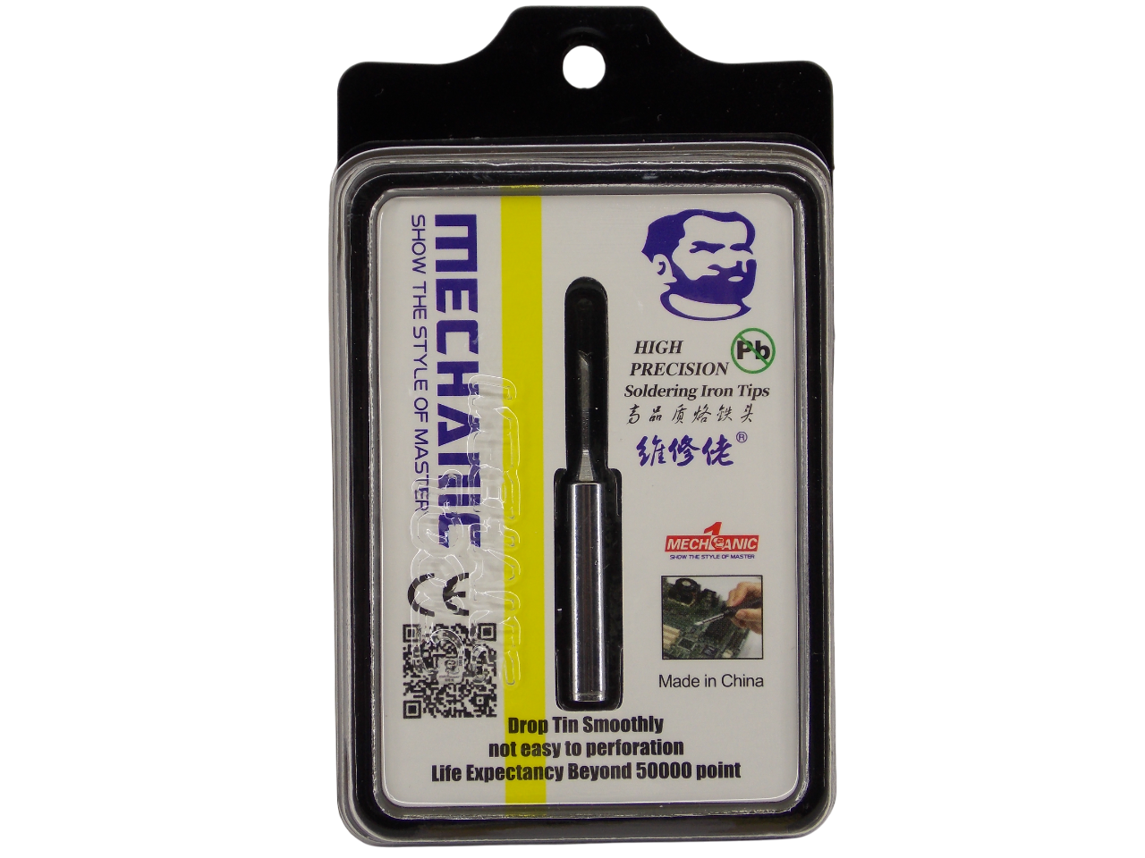 Жало  для паяльника Mechanic 900M-T-2S усеченный цилиндр 2мм