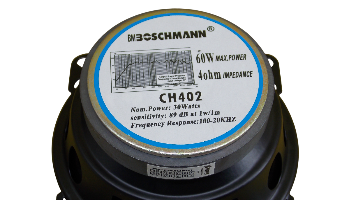 Автомобильные  динамики BOSCHMANN  CH402 4 дюйма