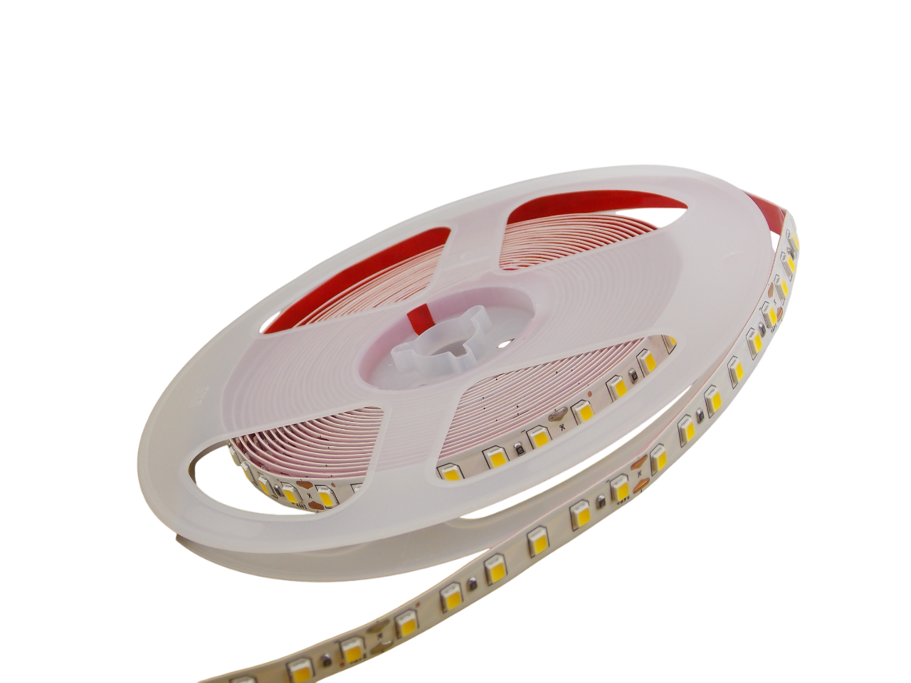 Светодиодная лента 24В -  120Led/м -  12Вт/м белая 3000К