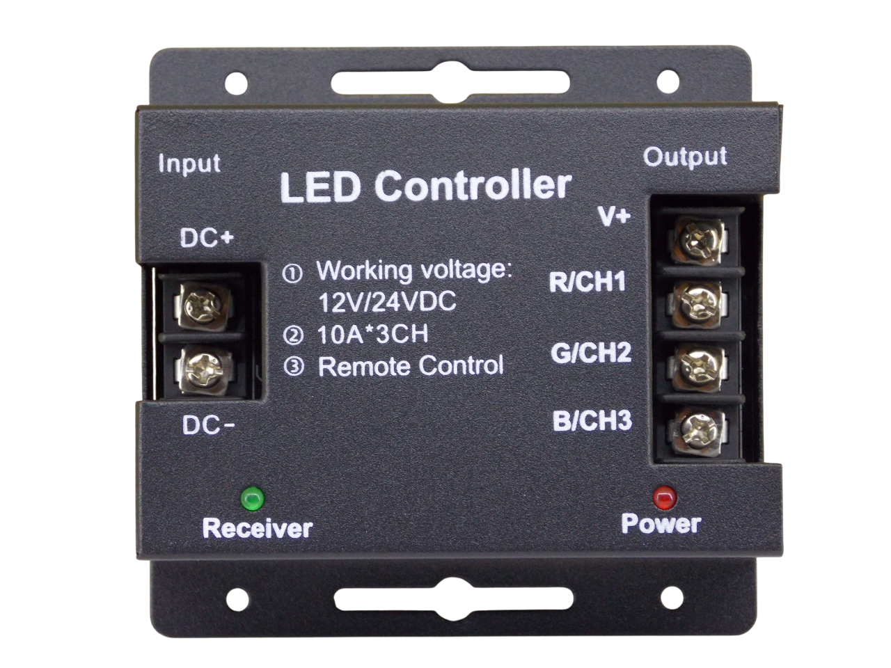 Контроллер для RGB ленты 12/24В - 10А с пультом