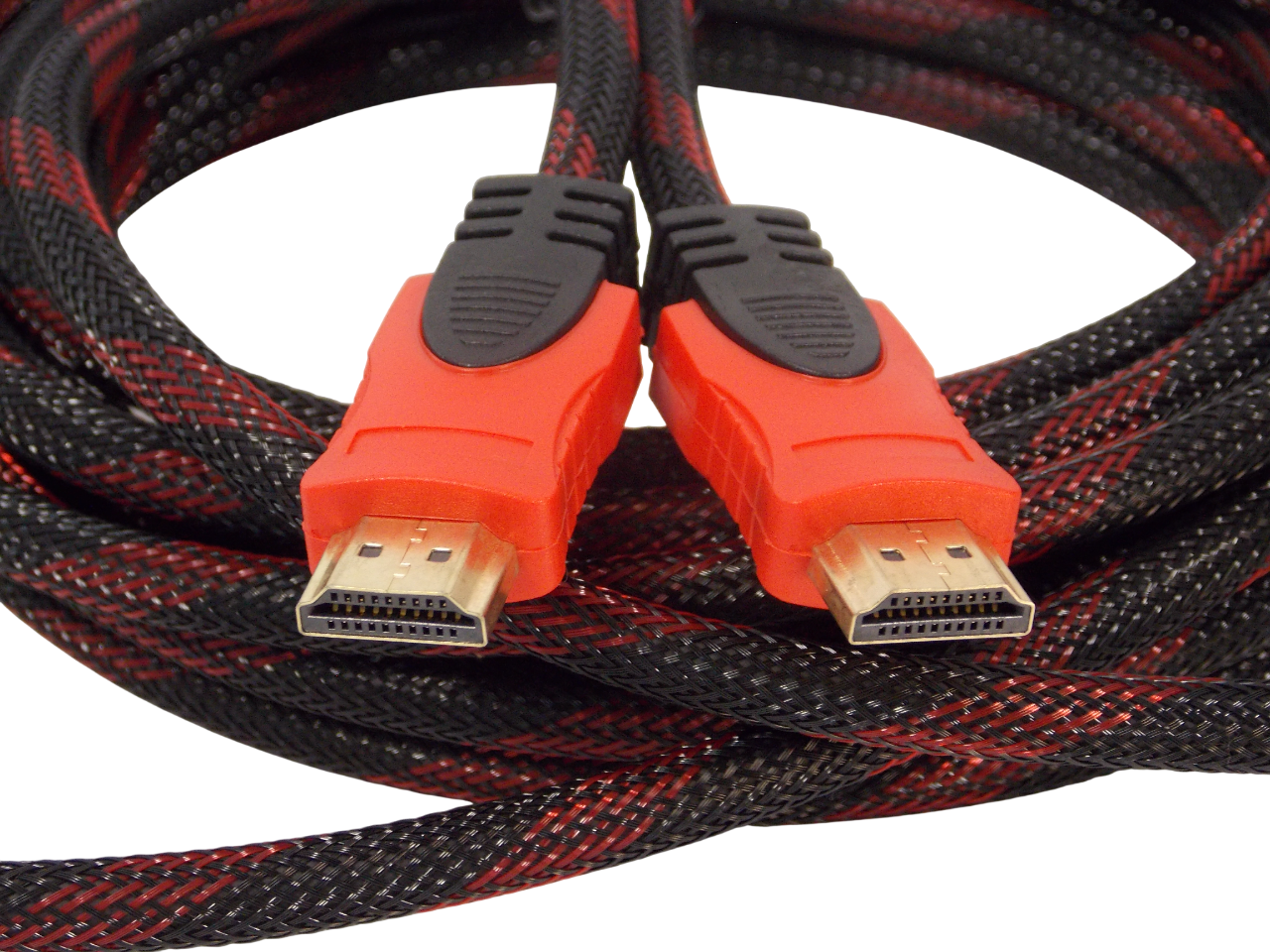 Шнур HDMI 19pin на HDMI 19pin / 20 метров / нейлоновая оплетка